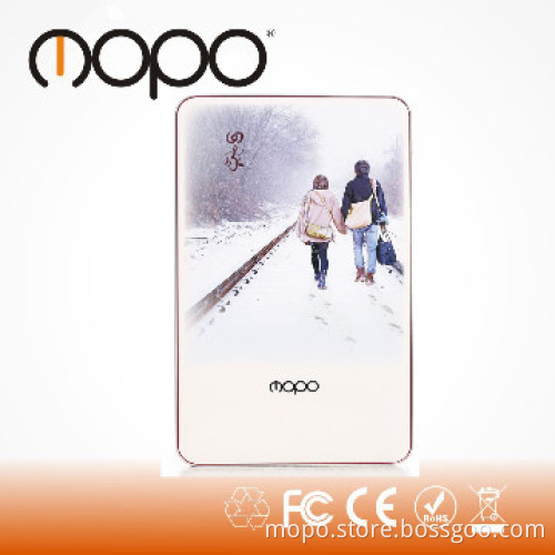 Hot selling,portable mobile charger,8000mAh universal power bank